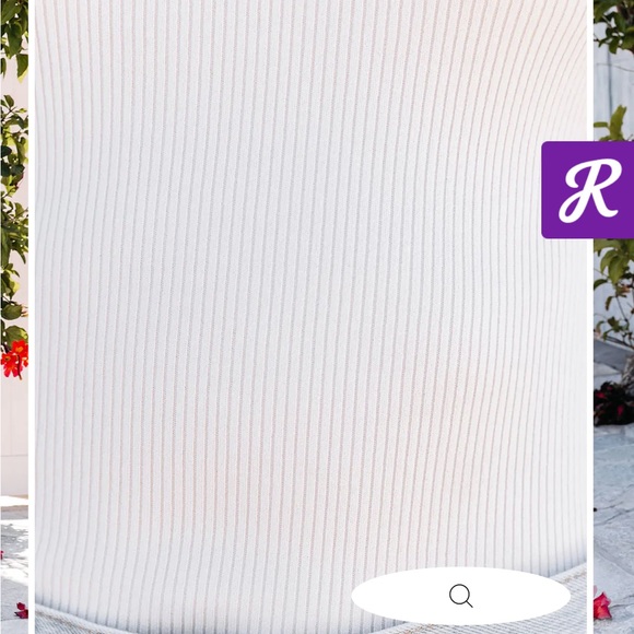 VICI GEMMA ONE SHOULDER KNIT TANK - Picture 4 of 6